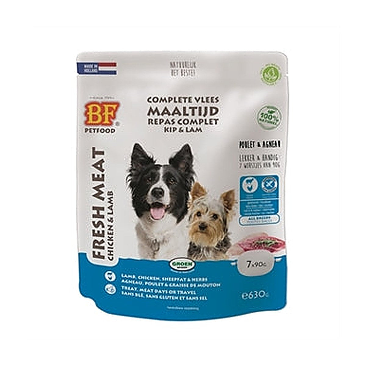 Bf Vleesvoeding Lam/rijst 630 gram