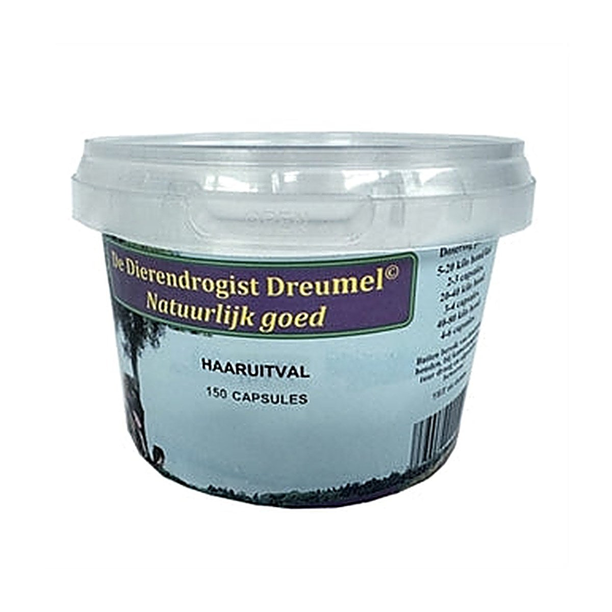 Dierendrogist Bij Haaruitval Capsules 150 stuks