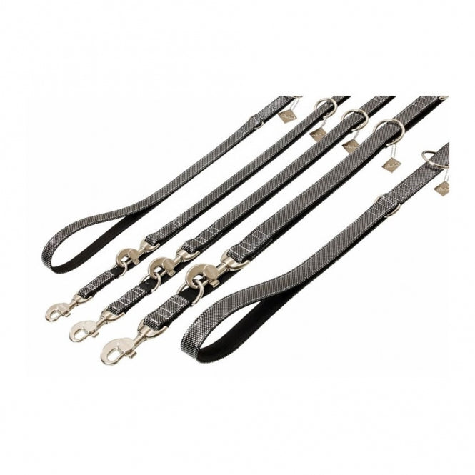 Karlie Buffalo Ultra Trainingslijn Zwart & Wit - 200 cm / 15 mm