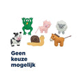 Trixie Boerderijdieren Vilt 8-11 cm 48 stuks