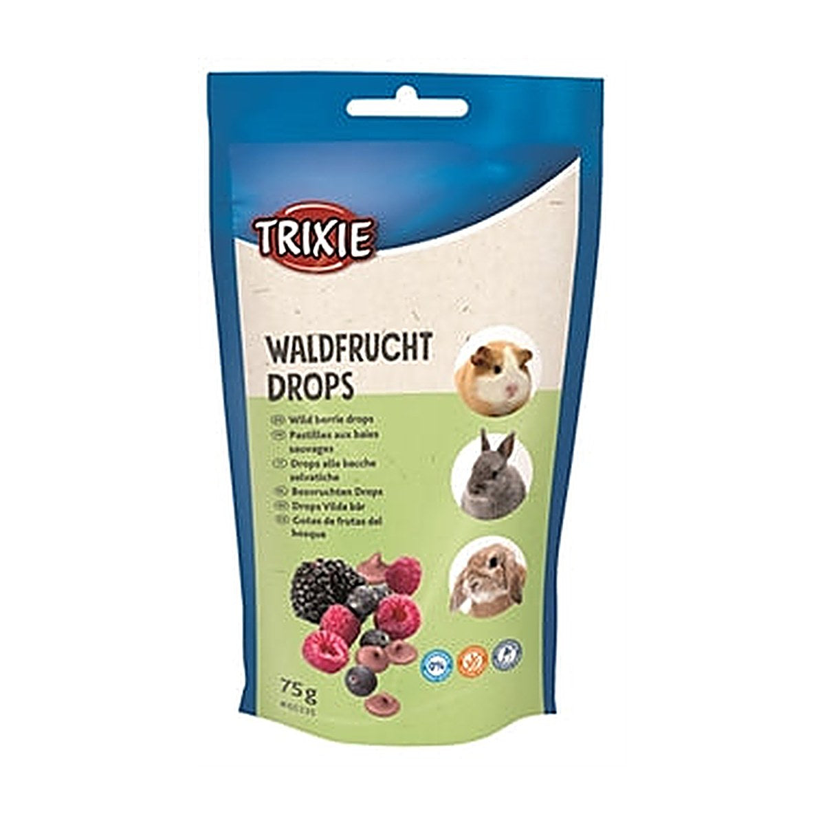 Trixie Bosvruchten Drops 75 gram