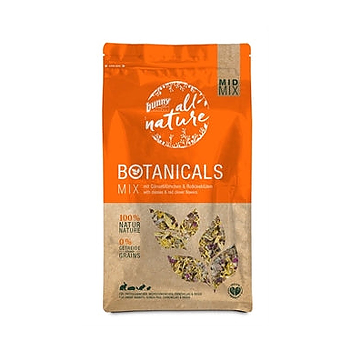 Bunny Nature Botanicals Madelief/rd Klaver 120 gram
