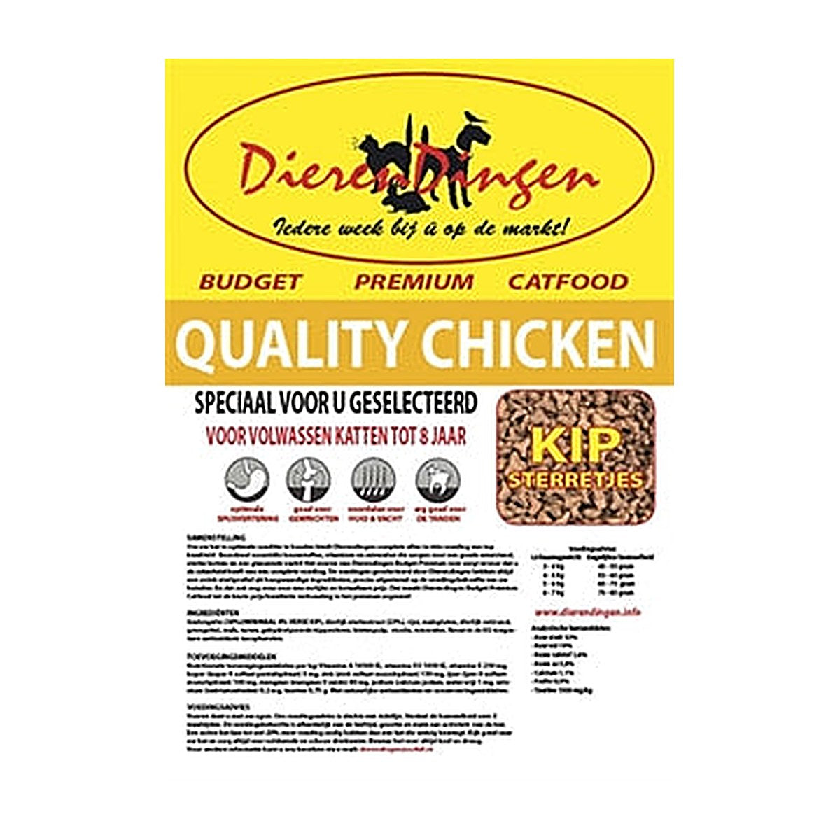 Budget Premium Cat Qual Chick 15 kg