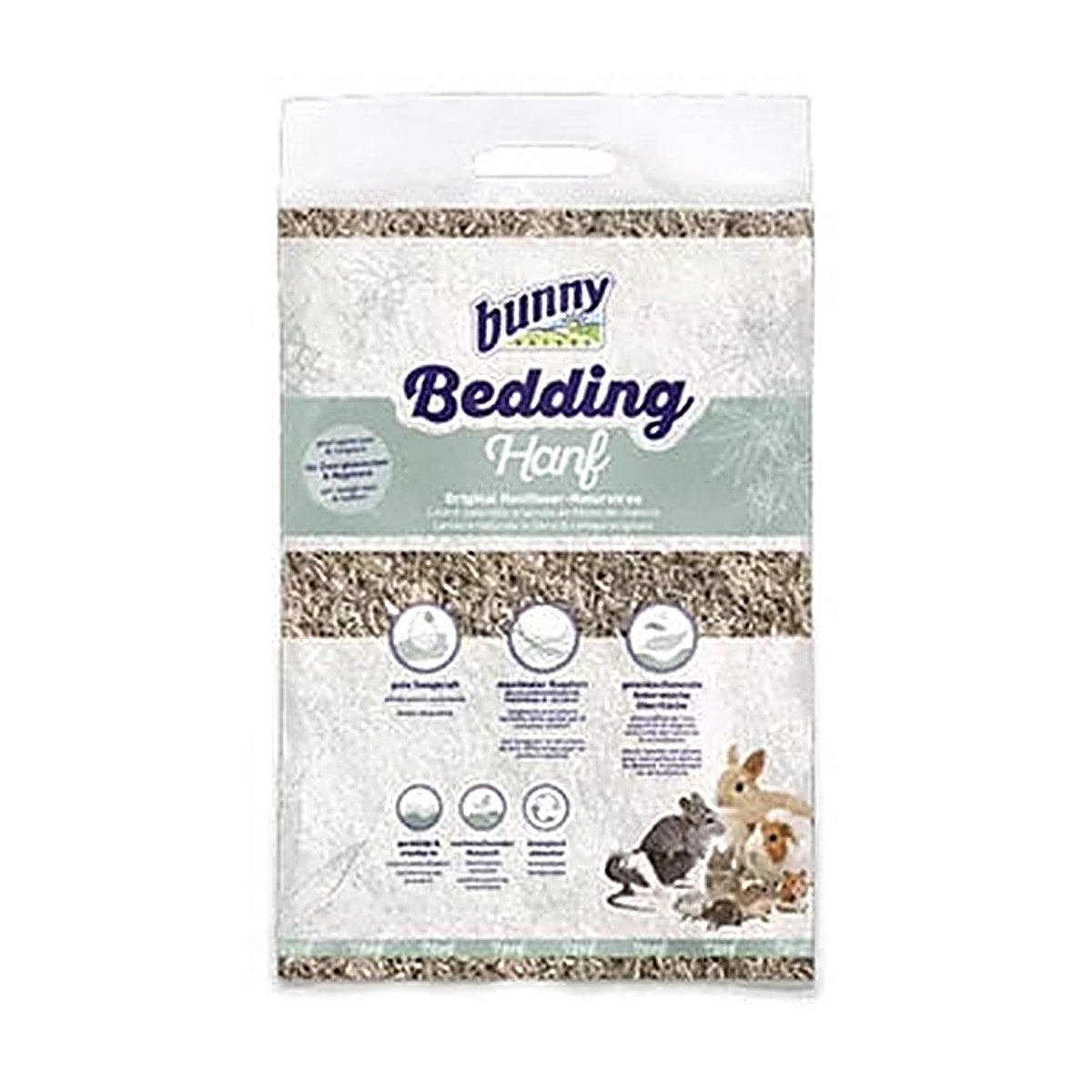 Bunnybedding Hanf Hennepvezel 90 liter