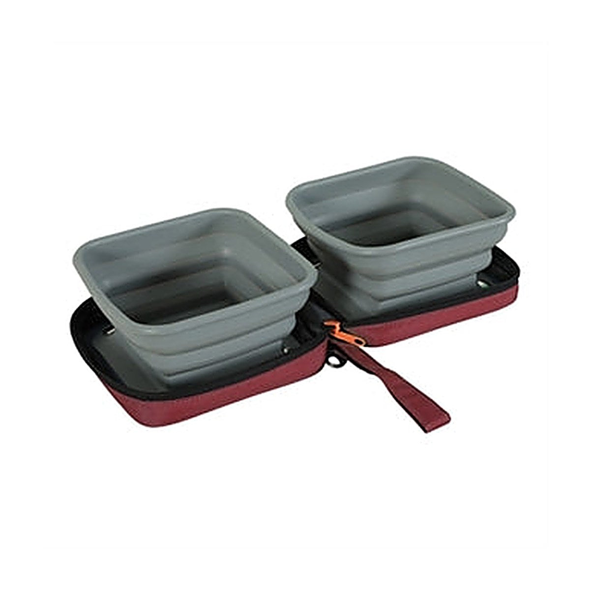 Zolux Bvk Opvouwbare Bak Rood 2x700 ml