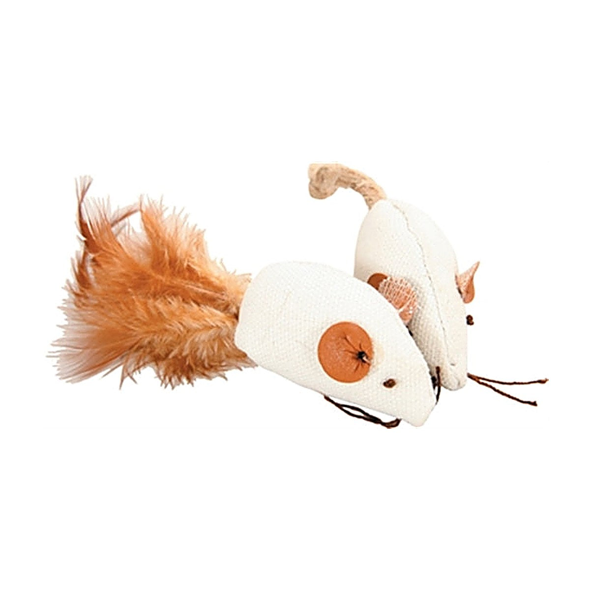 Zolux Canvas Muis 5 cm 2 stuks