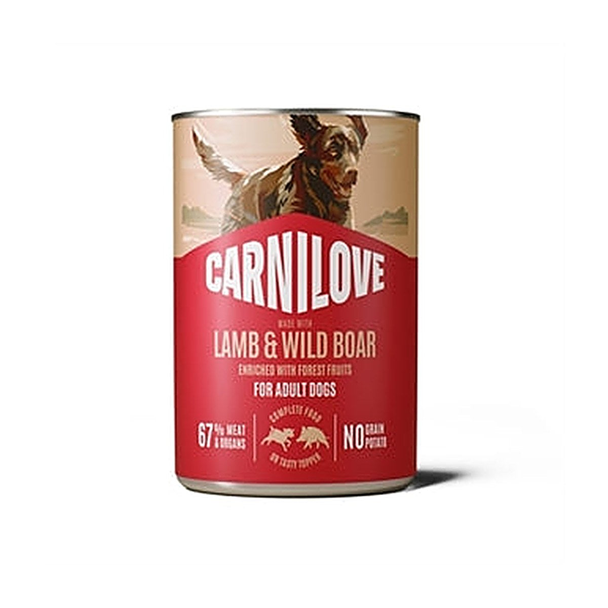 Carnilove Carnil Blik Lamb/wild Boar 6x400 gram
