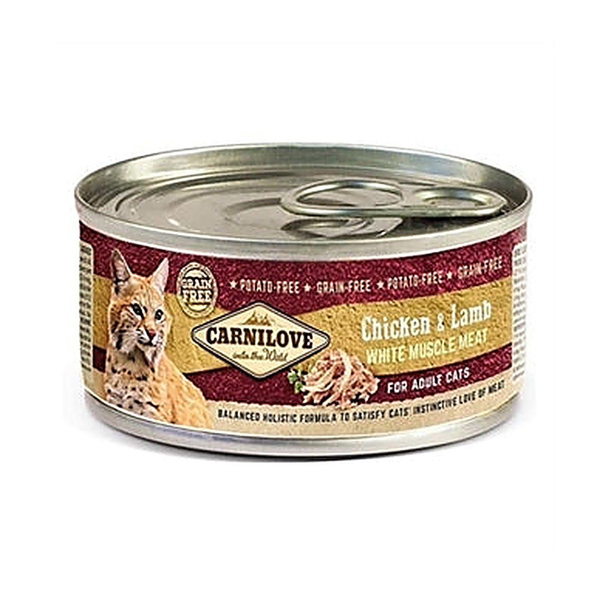 Carnilove Cat Chick/lamb 12x100 g
