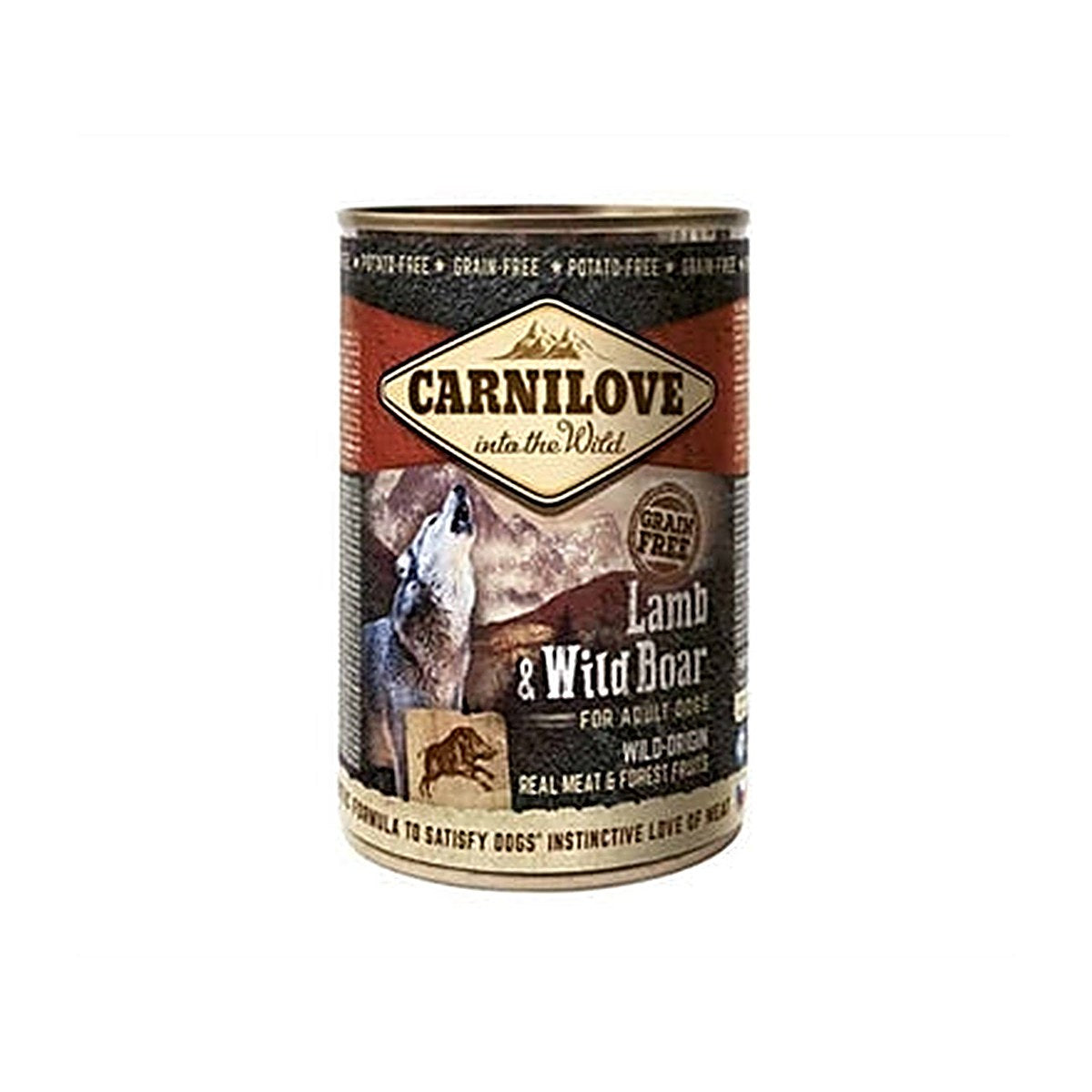 Carnilove Dog Lamb/boar 6x400 gram