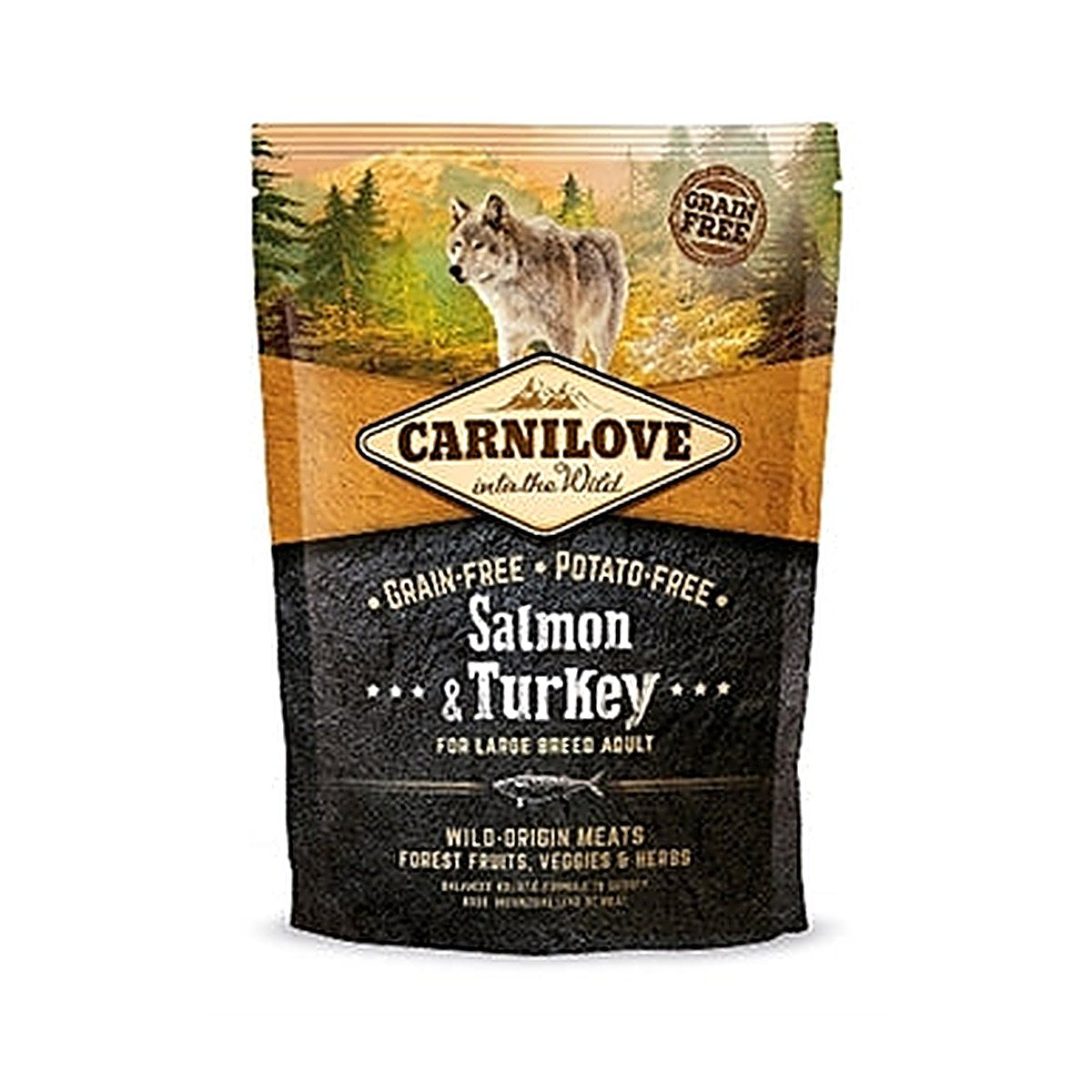 Carnilove Salm/turk Adult L/b 1,