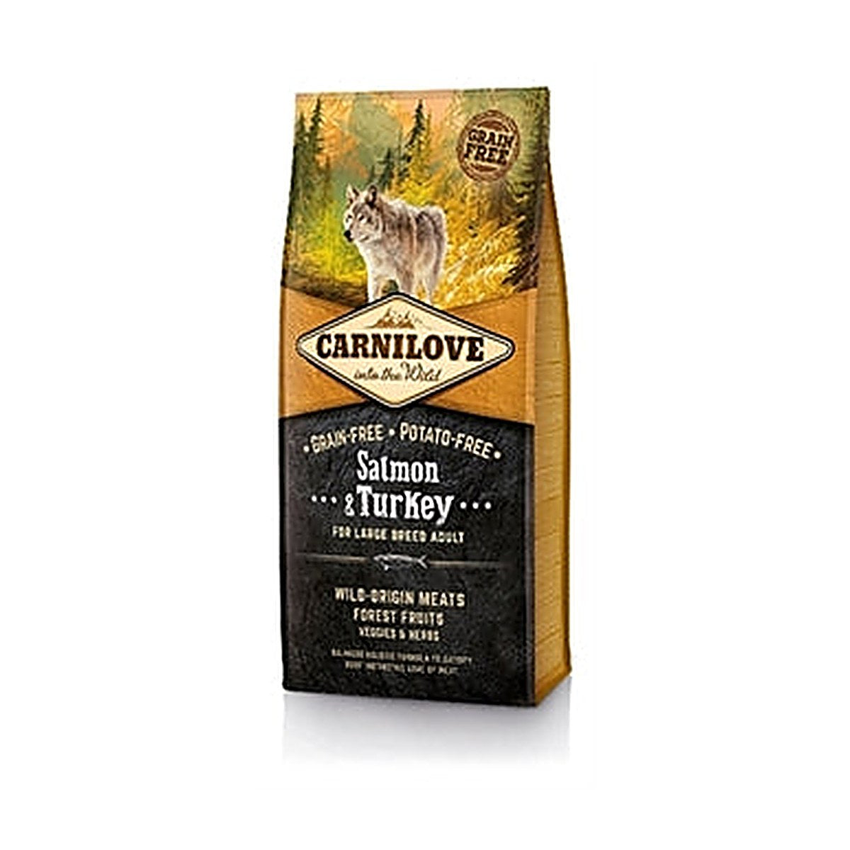 Carnilove Salm/turk Adult L/b 12