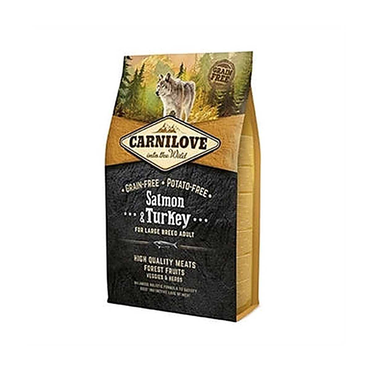 Carnilove Salm/turk Adult L/b 4 kg