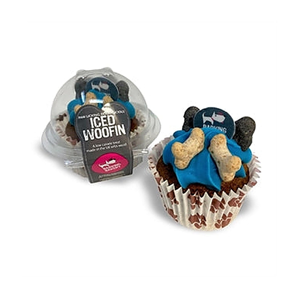 The Barking Bakery Carob Woofin Blue Frosting