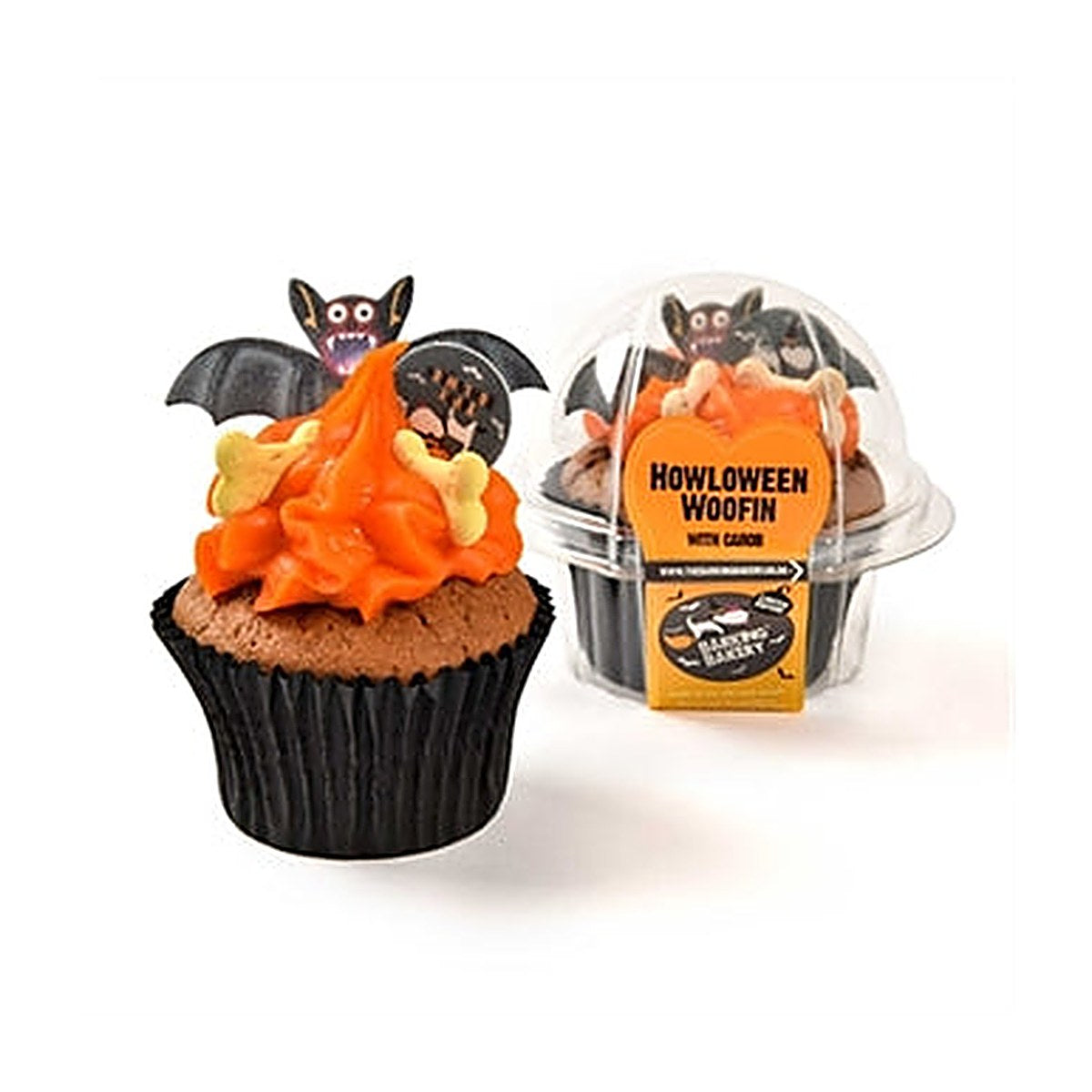 The Barking Bakery Carob Woofin Orange Frosting