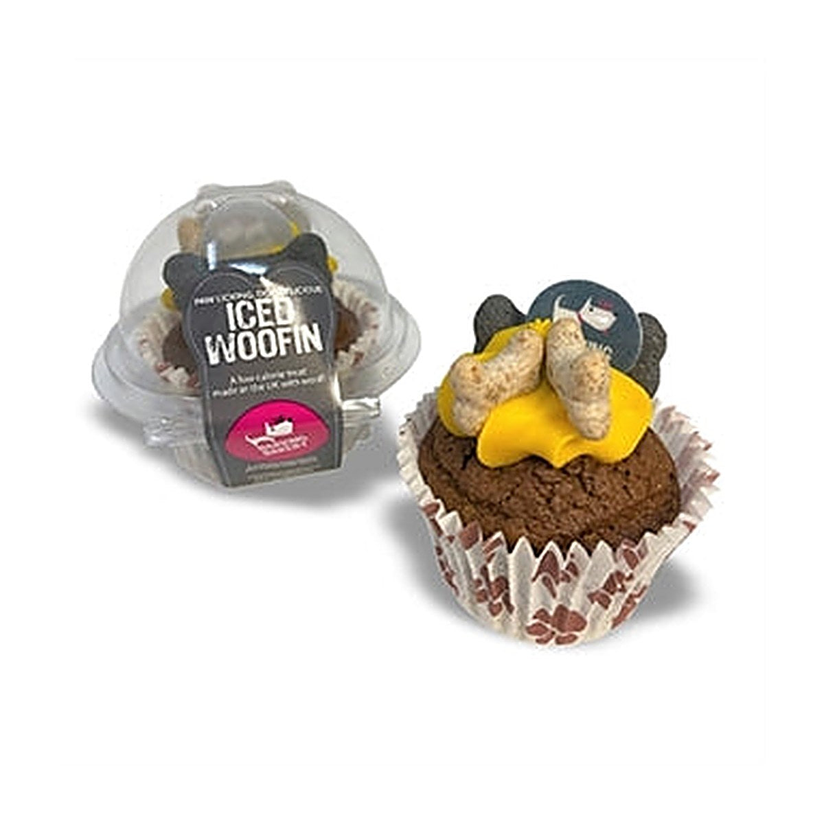 The Barking Bakery Carob Woofin Yellow Frosting