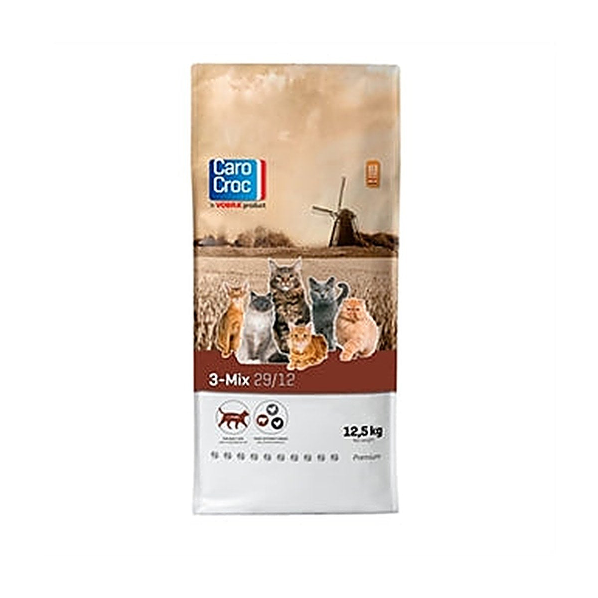 Carocroc Kat 3-MIX 12,5 kg