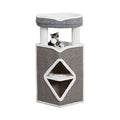 Trixie Cat Tower Arma Grijs/Wit 54x54x98 cm