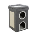 Trixie Cat Tower Saul Grijs 39x39x64 cm