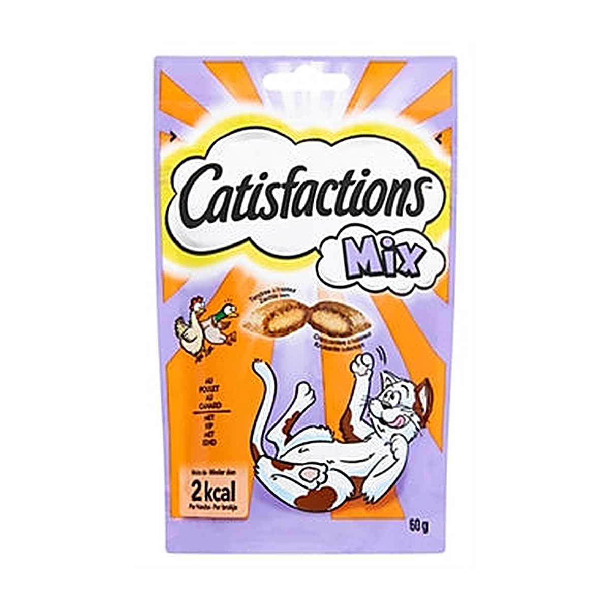 Catisfactions Mix Kip/eend 60 gram