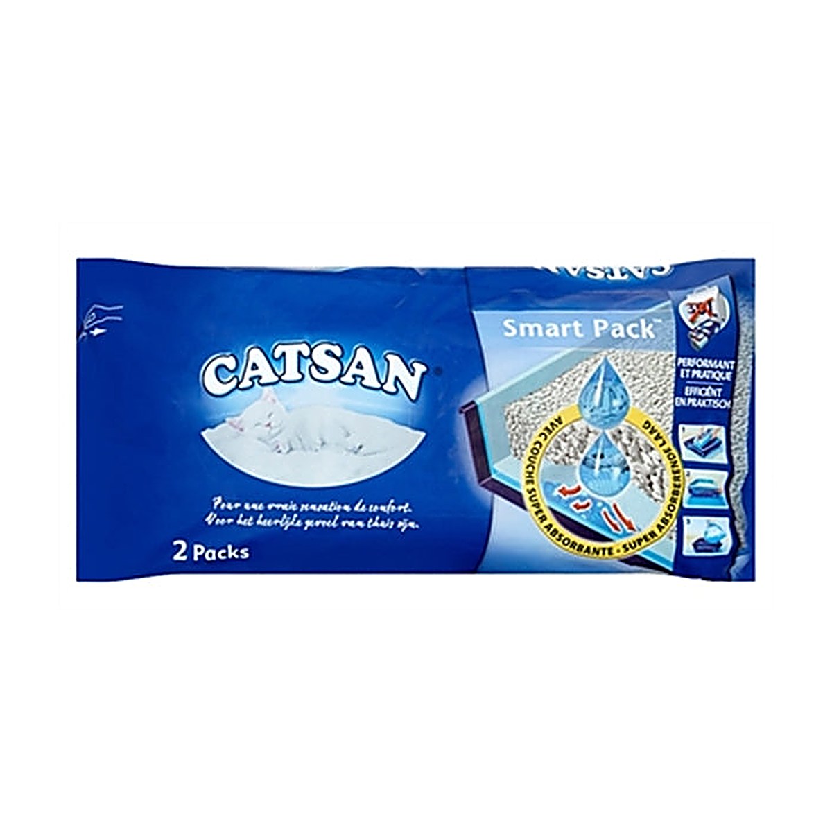 Catsan Smart Pack 2x4 liter