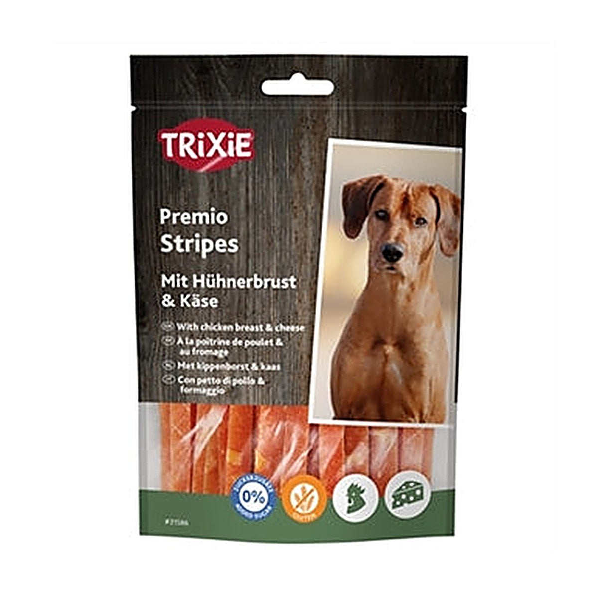 Trixie Cheese Chicken Stripes 100 gram