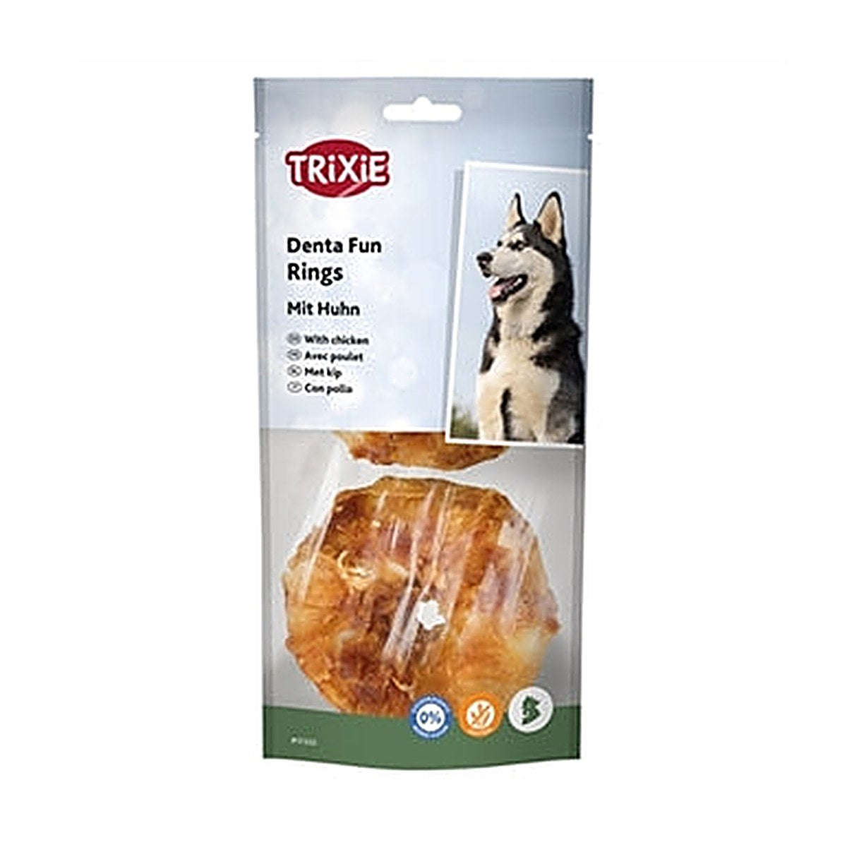Trixie Chicken Chewing Ring 6 cm 2 stuks