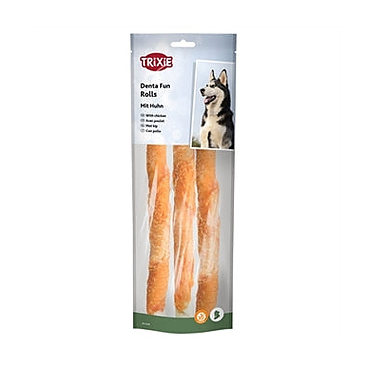 Trixie Chicken Chewing Rolls 28 cm 250 gram