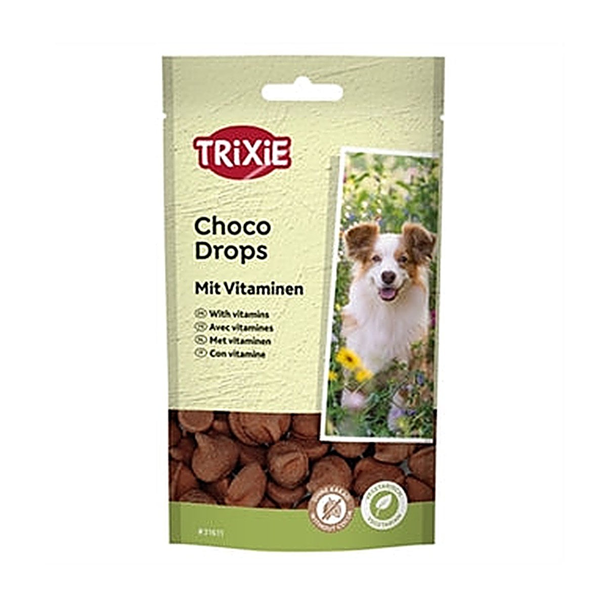 Trixie Chocodrops 75 gram 6 stuks