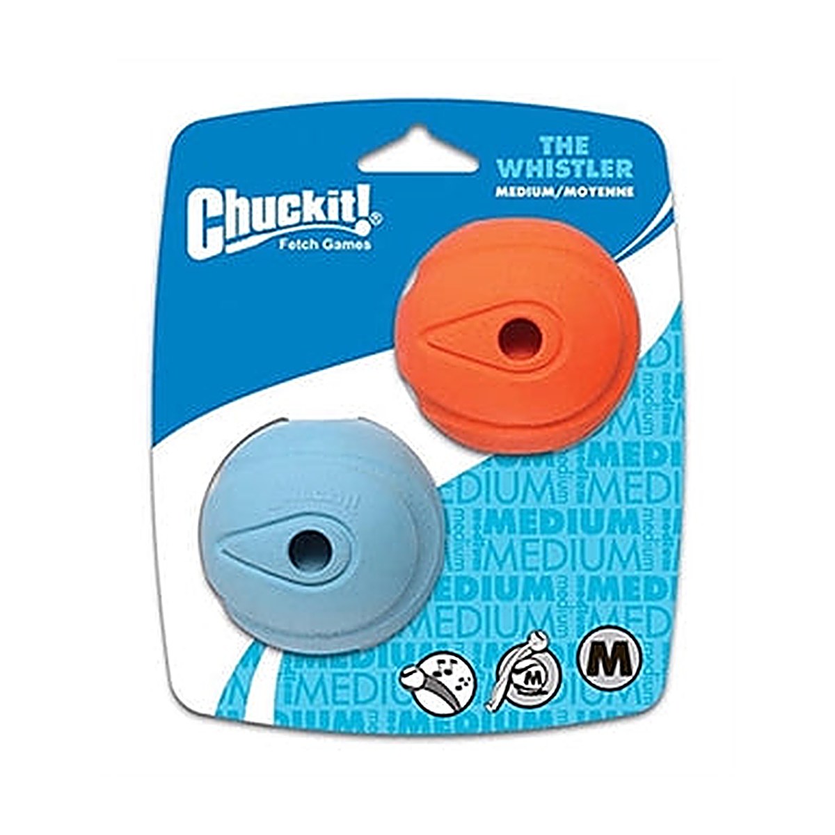 Chuckit The Whistler M 2 stuks