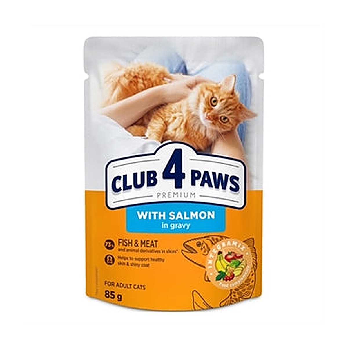 CLUB4 Ad Zalm In Saus 24x85 gram