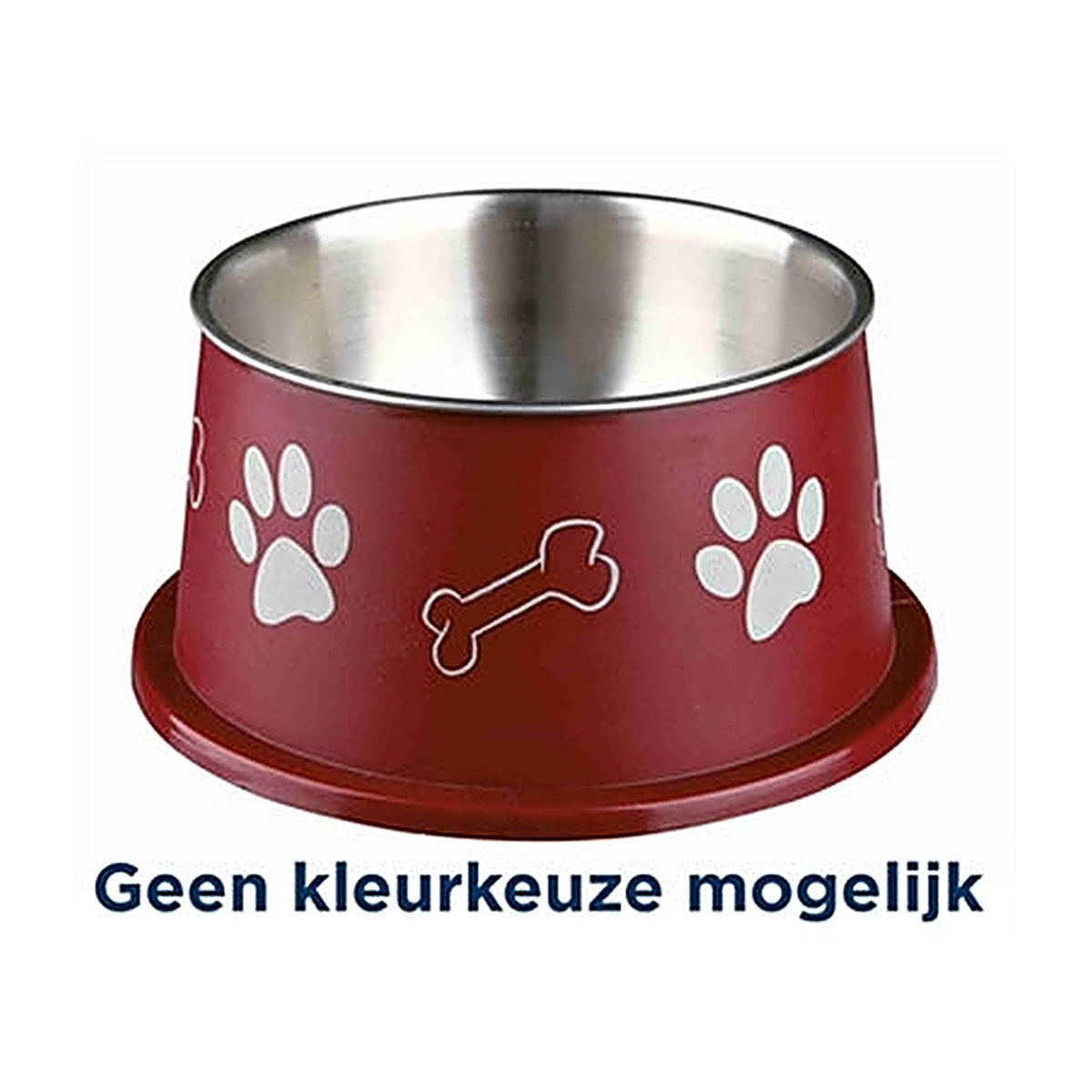 Trixie Cockerbak RVS/Kunststof 900 ml - 4 stuks