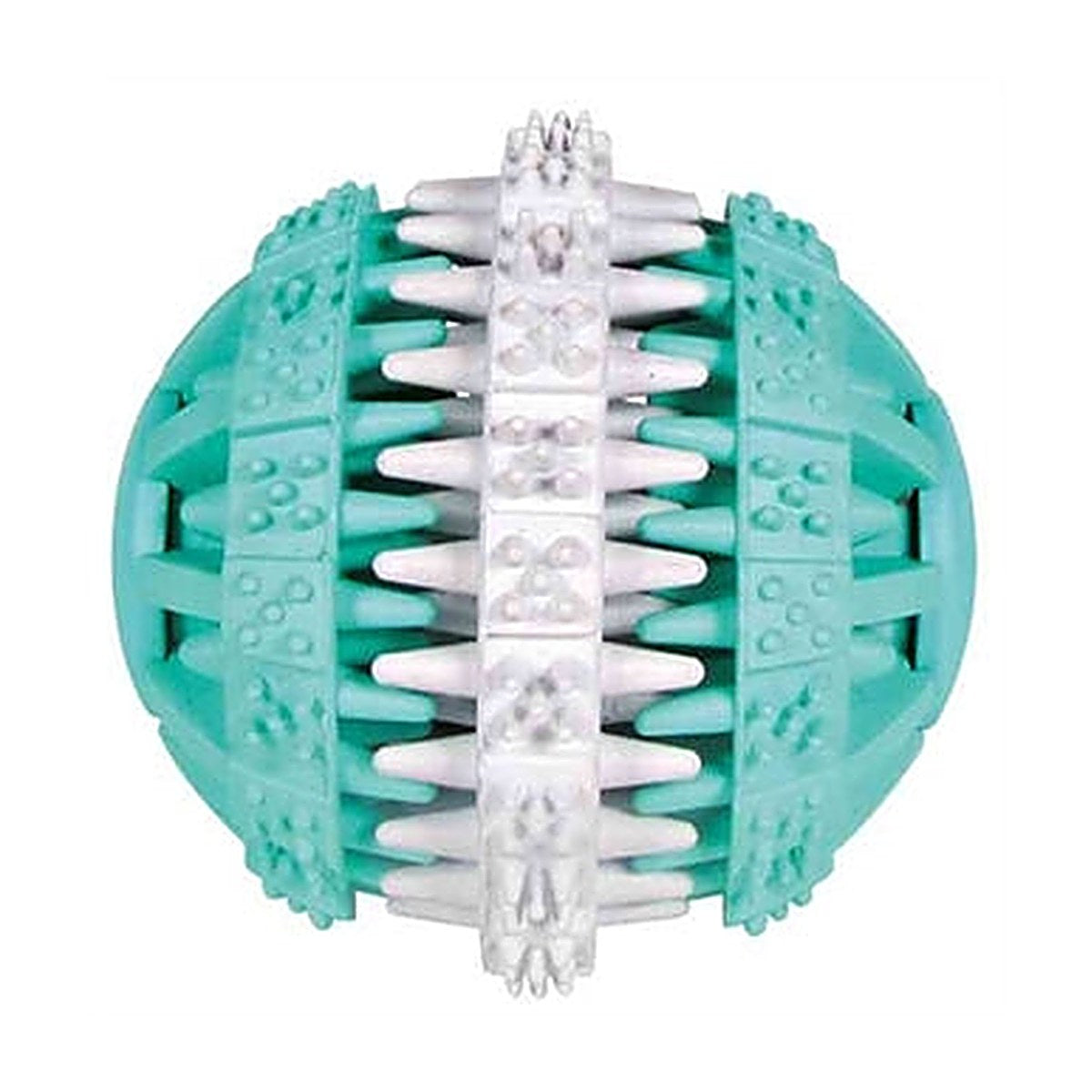 Trixie Denta Fun Bal Rubber Munt 6 cm 3 stuks