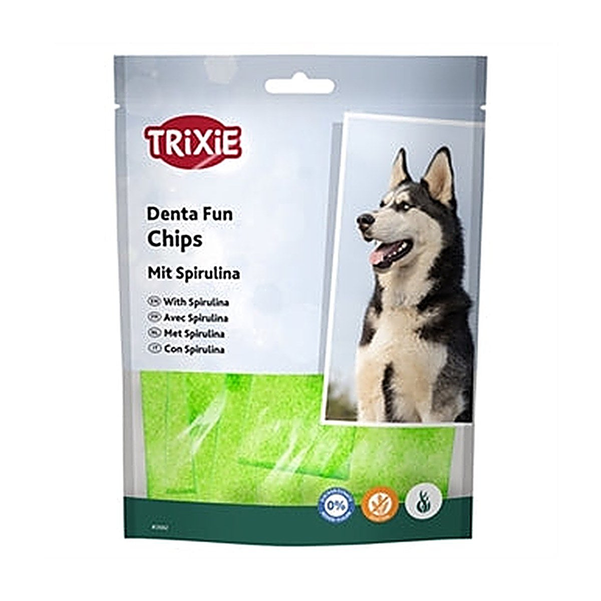 Trixie Denta Spirulina Chips 6x100 gram