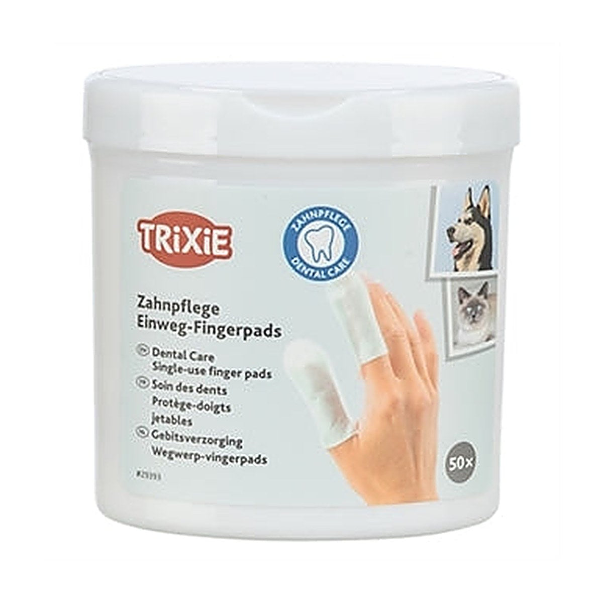 Trixie Dental Care Vingerpads 50 stuks