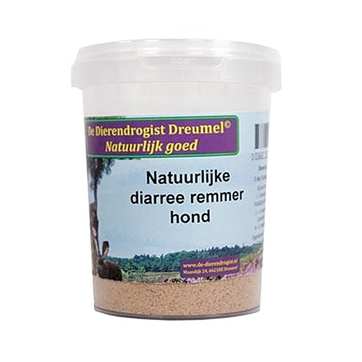 Dierendrogist Diarree Remmer Hond Natuurl 200 gram