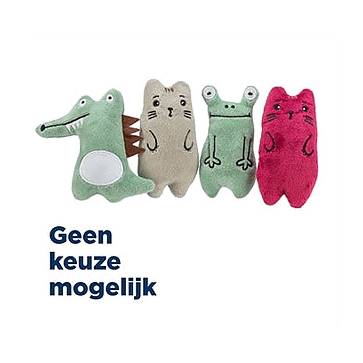 Trixie Dieren Pluche Catnip Ass 11 cm