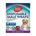 Simple Solution Disposable Male Wrap XS 12 stuks