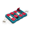 Nina Ottosson Dog Brick Turquoise/rd 31,5x21x4