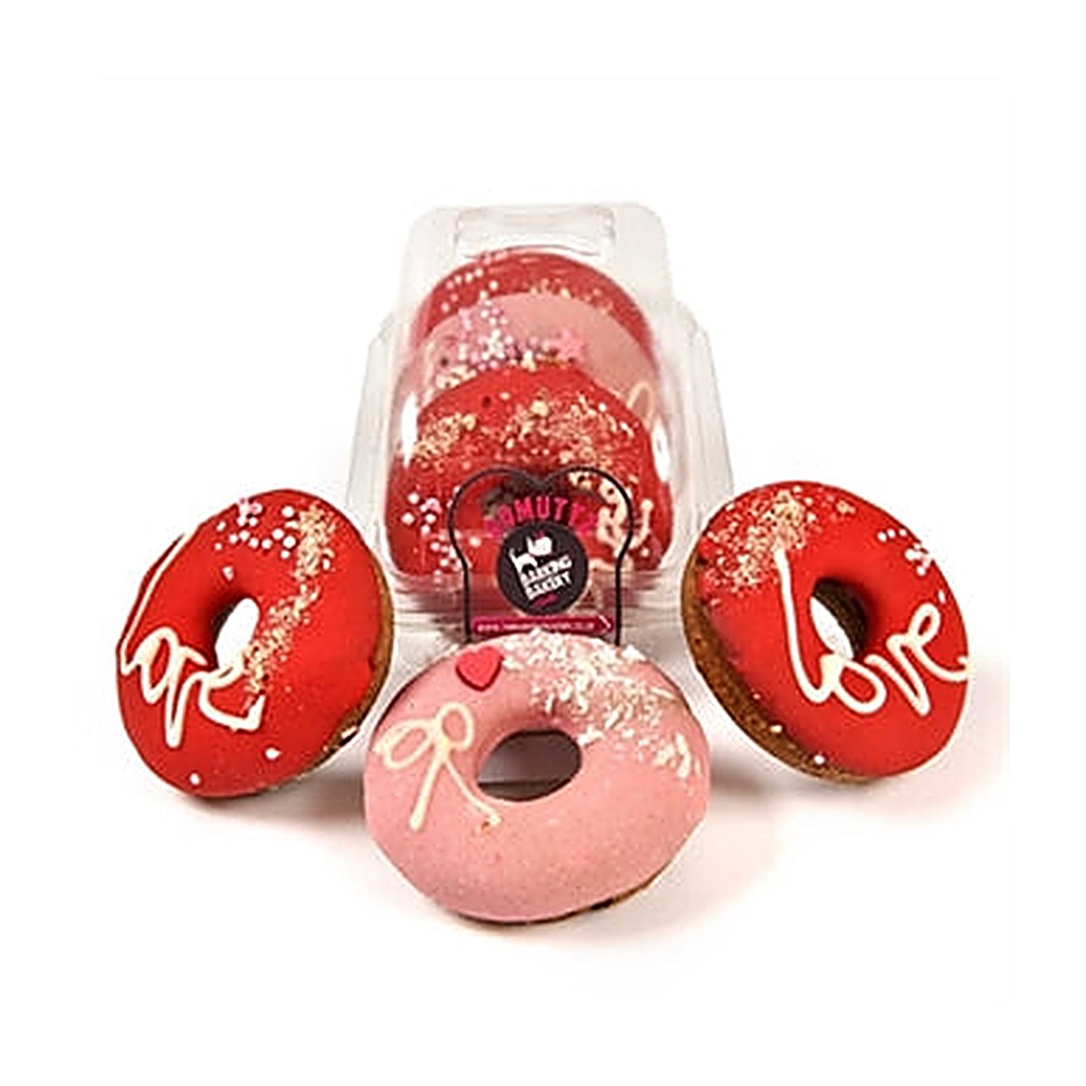 The Barking Bakery Domuttz Hearts Ass 3 stuks
