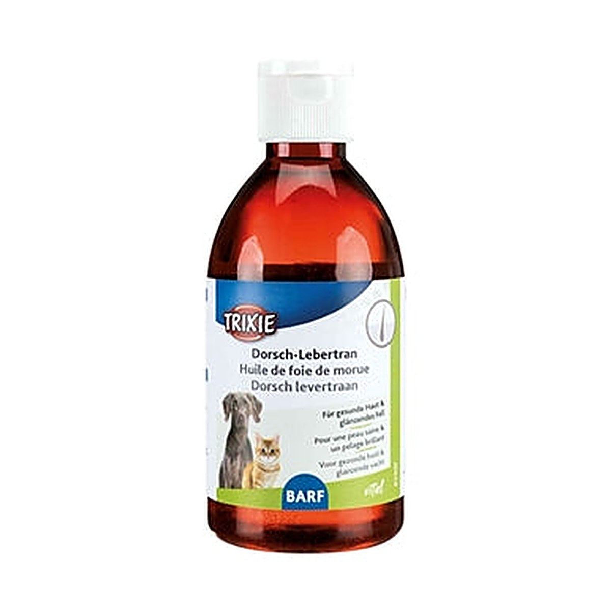 Trixie Dorslevertraan Hond/kat 250 ml 4 stuks