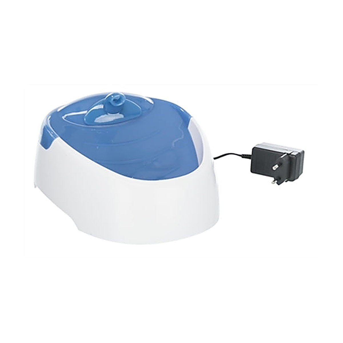 Trixie Drinkfontein Duo Str Bl/Wit 1 liter