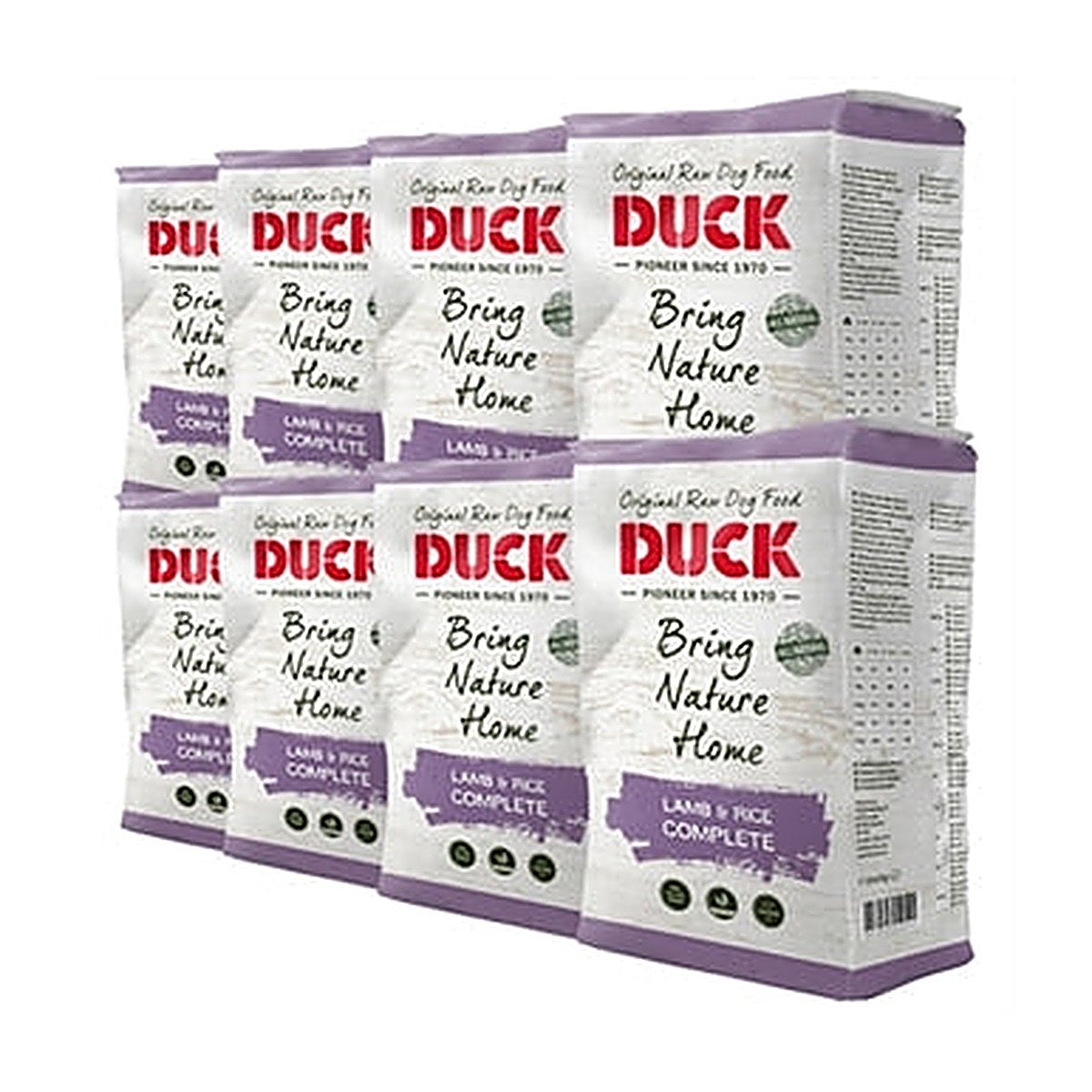 Duck Lam/rijst Compleet 8x1 kg