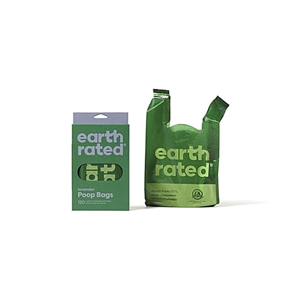 Earth Rated Poepz+handv Laven 120 stuks