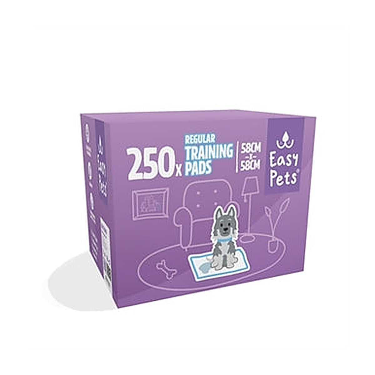 Easypets Easyp Puppy Pads Lav 58x58 cm 250 stuks