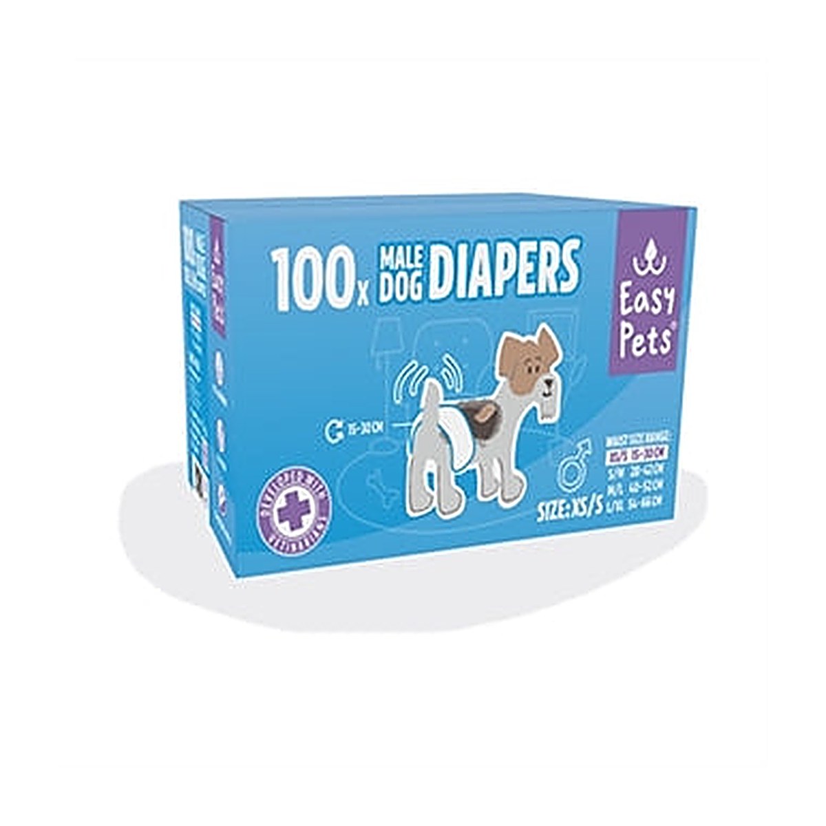 Easypets Easypet Hondenluiers Reu Xs/s 100 stuks
