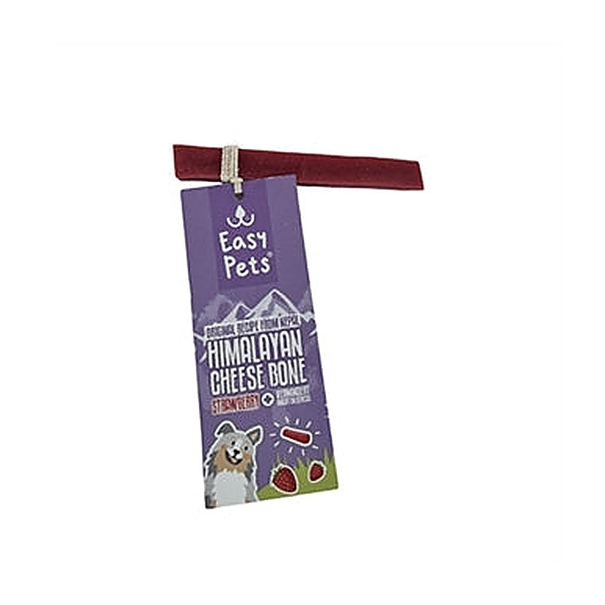 Easypets Cheese Bone Strawberry Xs