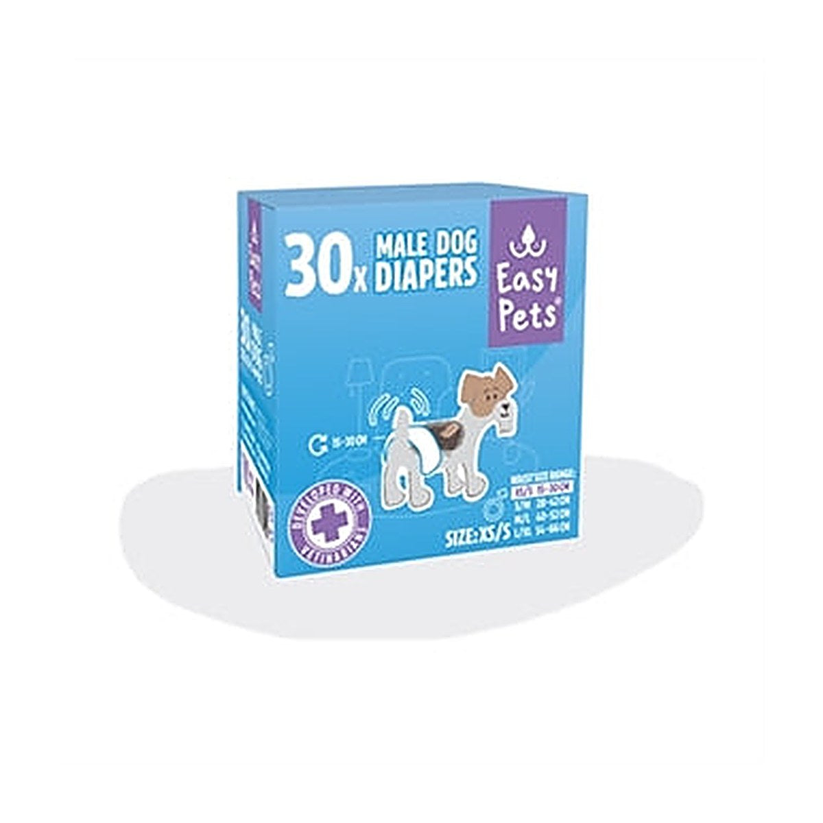 Easypets Hondenluiers Reu Xs/s 30 stuks