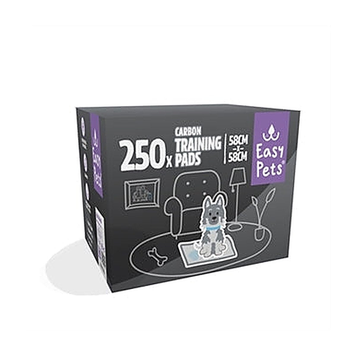 Easypets Puppy Carbon Pads 250 stuks
