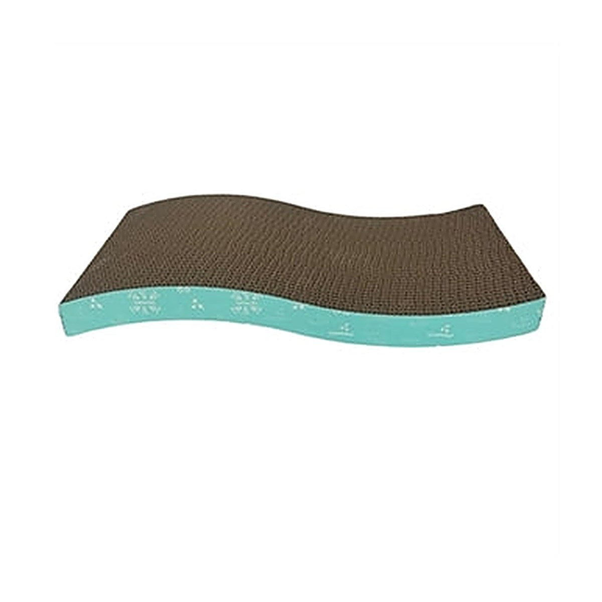 Easypets Wave Cat Scratcher Turq