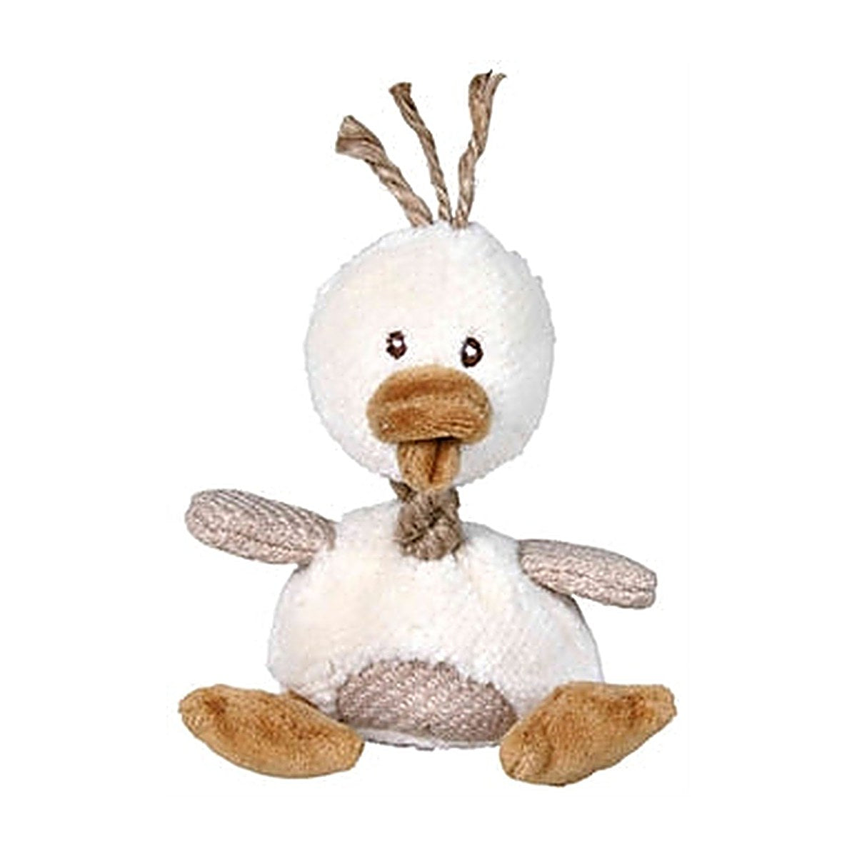 Trixie Eend Pluche 15 cm 3 stuks